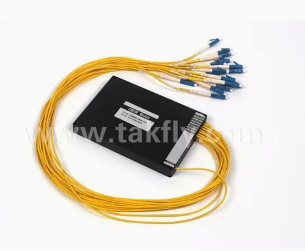 1270nm 1610nm 1X16CH 수동 Mux&amp;Demux ABS 모듈 CWDM 2.0mm 3.0mm SC APC