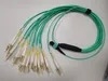 24 코어 MPO-LC OM4 브레이크아웃 케이블 (40G QSFP 데이터 센터용)