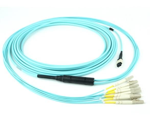 MPO/MTP-LC Breakout Fiber Optic Patch Cord PC and APC PVC/LSZH SM/MM