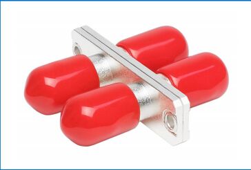 ST 이중 금속 어댑터-직사각형 유형 SM/MM 낮은 IL 0.2dB