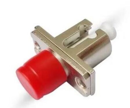 FC-LC 단일 코어 금속 플랜지 어댑터 단일 모드, 멀티 모드 플랜지 통신용 광섬유 어댑터