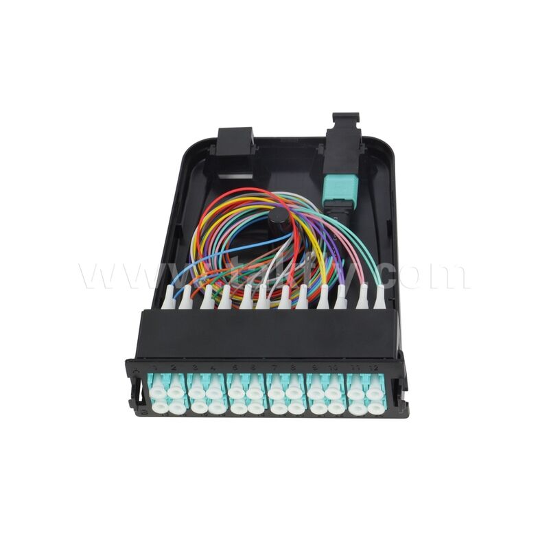 High Density MPO MTP Female Male - 12F 24F LC 0.9mm SM MM LGX Cassette Module Box for MPO MTP Fiber Optical Patch Panel / Fiber Optic Chassis / Fiber Optic ODF/ Fiber Optic Distribution Box