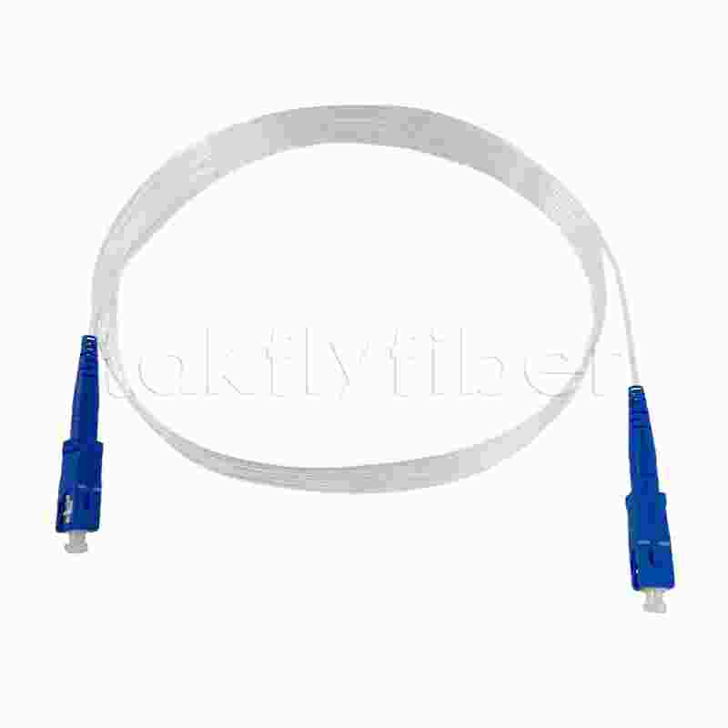 FTTH 및 FTTR용 CPR Eca 인증 SC SM G657A 2.0*3.0mm 보이지 않는 광섬유 패치코드