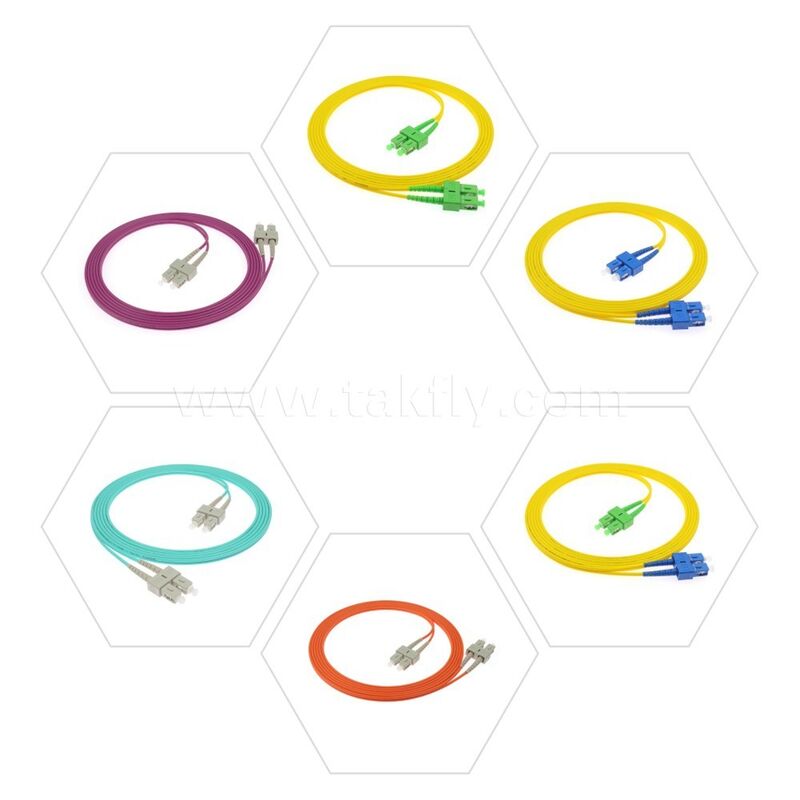 광섬유 패치코드 LC/Sc/FC/St FTTH 데이터센터 통신용 싱글모드/멀티모드 Upc/APC 심플렉스/듀플렉스 점퍼