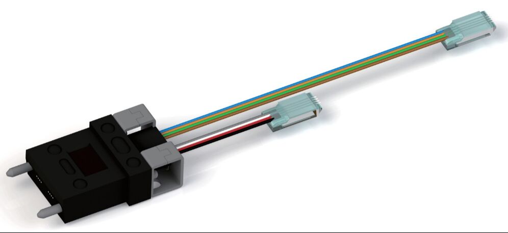 CPO를 위한 MT-FA 배열 광섬유 접속 코드 싱글모드 G657A1 G657A2 섬유