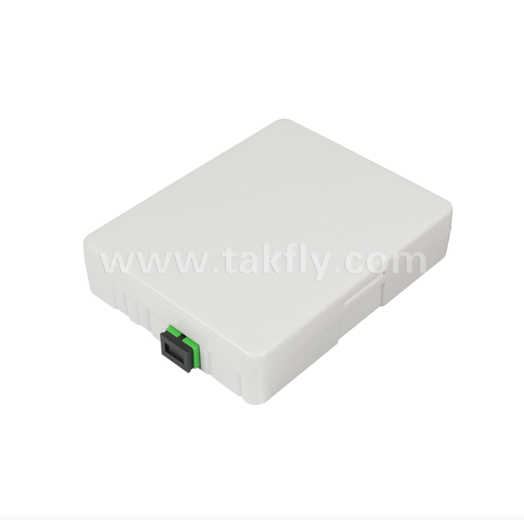 TKS-1806-02GB 광섬유 종단함 - 책상 또는 벽걸이형, FTTH 최종 드롭 및 피그테일 종단에 이상적