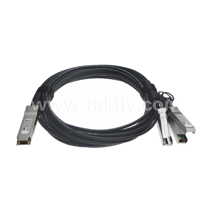40G QSFP+ to 4x 10G SFP+ Breakout Cable – Ideal for Switch/Router Interconnects