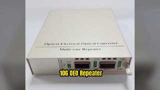 10G OEO 파이버 리피터 SFP+ - SFP+ 네트워크 부스트