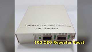 10G OEO 파이버 리피터 SFP+ - SFP+