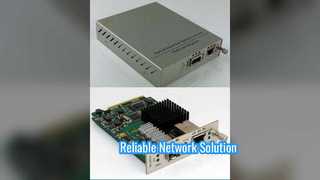 Managed Media Converter 안정적인 네트워크 연결