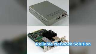 Managed Media Converter 안정적인 네트워크 연결